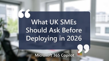 UK SME team using Microsoft 365 Copilot to boost productivity and efficiency