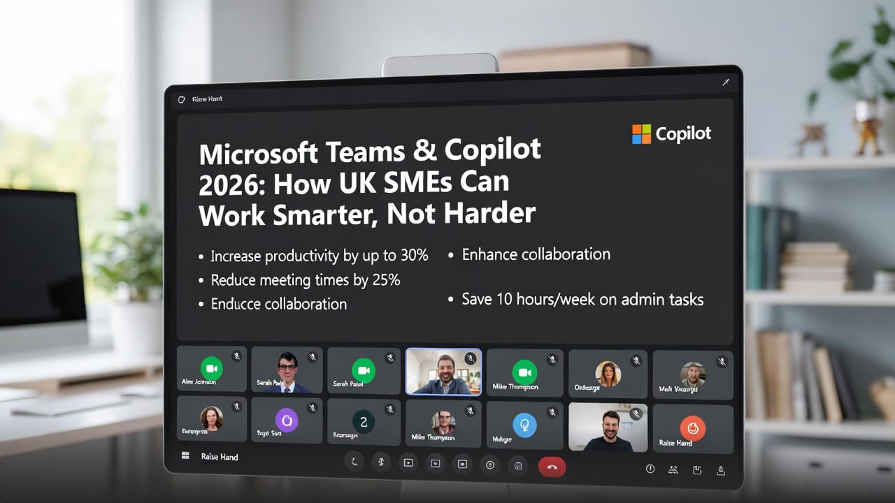 Microsoft Teams & Copilot 2026: How UK SMEs Can Work Smarter, Not Harder